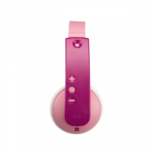 JVC Children's Headphones for Kids HA-KD10, pink-purple