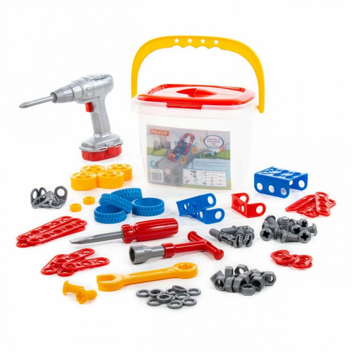 Inventor Kit Playset with Tools Car 91pcs 3+