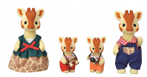 Sylvanian Families Highbranch Giraffe Family 3+