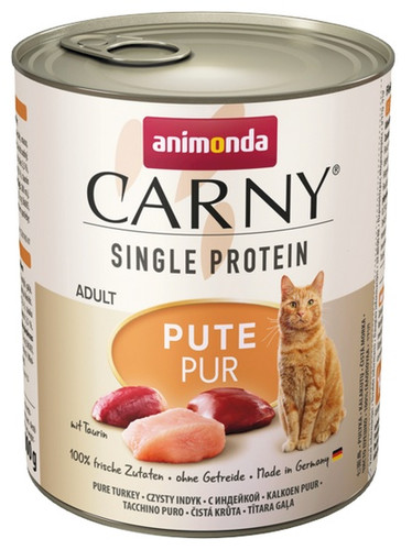 Animonda Carny Single Protein Adult Turkey Cat Food Can 800g