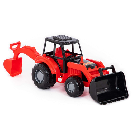 Tractor 27cm, 1pc, assorted colours, 12m+