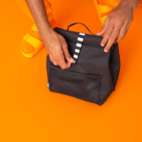 FRAMTUNG Lunch bag, black, 22x17x35 cm