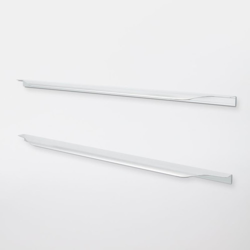 GoodHome Cabinet Strip Handle aluminium 497 mm, 2 pack