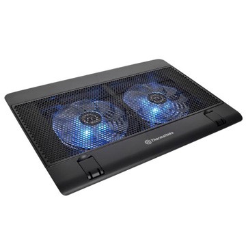 Notebook Cooling Pad Massive 14 rev.2 10~17", 2x140mm Fan, LED, mesh