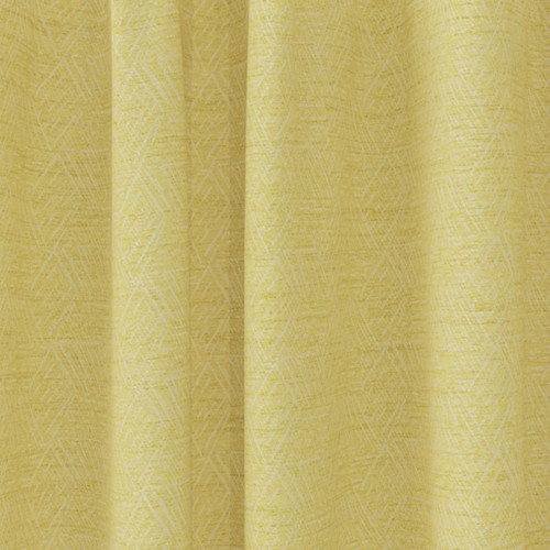 GoodHome Curtain Mondrian 135 x 260 cm, yellow