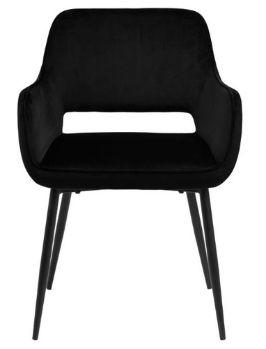 Upholstered Dining Chair Ranja, black