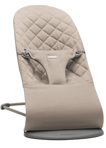 BABYBJÖRN Bouncer Bliss WOVEN, Sand Grey