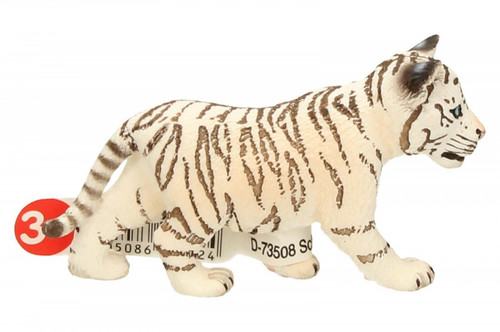 Schleich Tiger Cub, white 3+