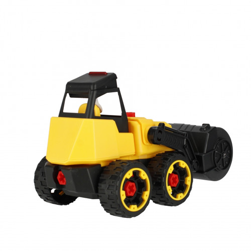 DIY Truck Road Roller Road Compactor Light & Sound 3+