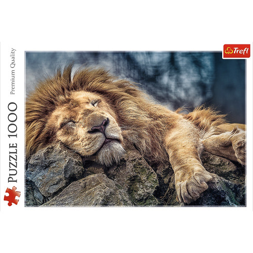 Trefl Jigsaw Puzzle Sleeping Lion 1000pcs 12+