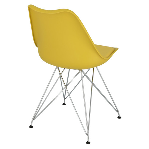 Dining Chair Norden DSR PP, yellow