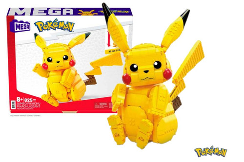 Mega Construx Pokemon Jumbo Pikachu FVK81 8+