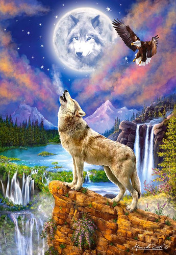 Castorland Jigsaw Puzzle Wolf's Night 1500pcs 9+