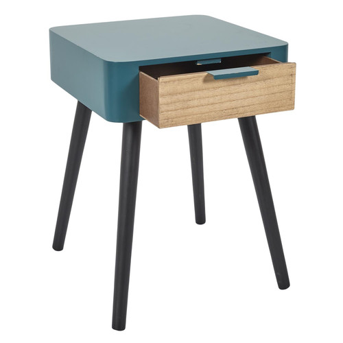 Nightstand Bedside Table Padano, blue