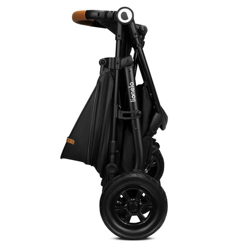 Lionelo Stroller Pushchair Natt Black Onyx, 0-4y/22kg