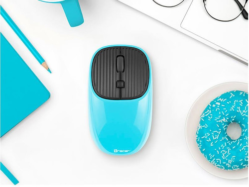 Tracer Optical Wireless Mouse WAVE RF 2.4 Ghz, turquoise