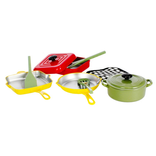 Cookware Set Make Breakfast 10pcs 3+