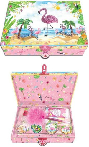 Pulio Diary Set Pecoware Flamingo 6+