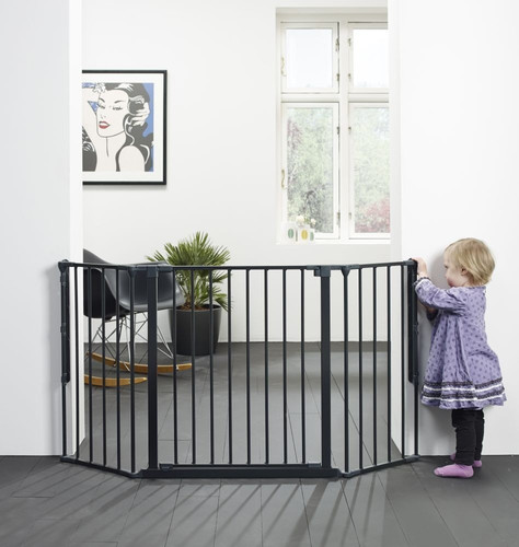 Baby Dan Safety Gate Flex M 90 - 146 cm, black