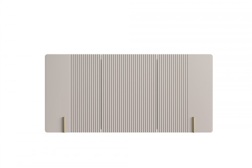 Wall-mounted Cabinet Malmi 150 cm, cashmere, crema bianca, gold