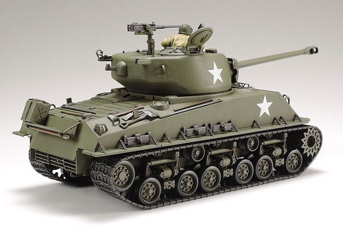 Tamiya Static Scale Model US Tank M4A3E8 Sherman Easy Eight 1:35 14+