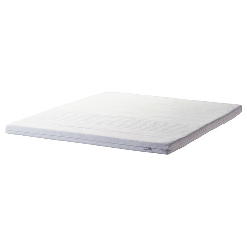 TUSSÖY Mattress pad, white, 180x200 cm