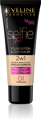 Eveline Foundation & Concealer 2in1 Selfie Time no. 01