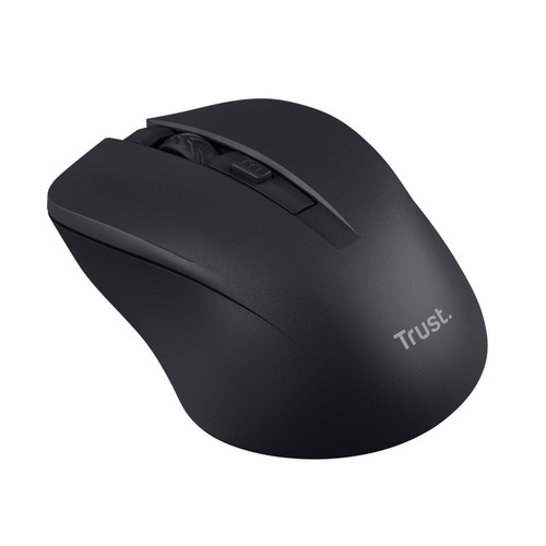 Trust Optical Wireless Mouse Mydo Silent Eco, black