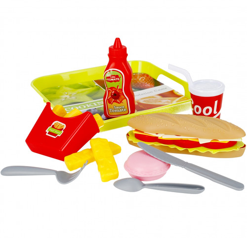 Happy Time Food Playset Fast Food 3+