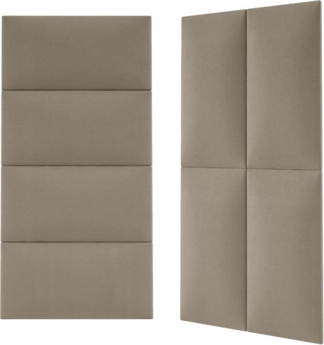 Upholstered Wall Panel Stegu Mollis Rectangle 60 x 30 cm, beige