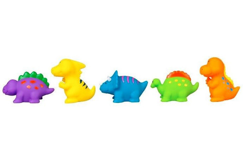 Lena Bath Toy Dino Friends 24pcs Display, assorted colours, 12m+