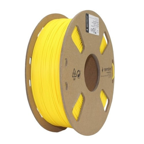 Gembird 3D Printer Filament PLA/1.75 mm/1kg/yellow