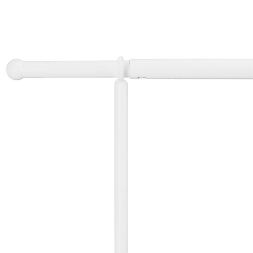 Metal Over Table Hanging Decoration Display Rod BRO, white