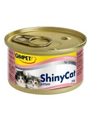 Gimpet Shinycat Kitten Cat Food Chicken in Jelly 70g