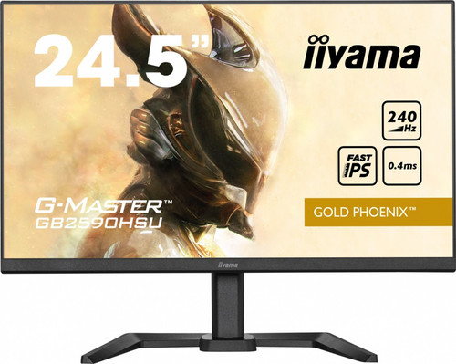 IIyama 24.5" Monitor GB2590HSU-B5 0.4ms IPS DP HDMI 240Hz F.Sync HDR400