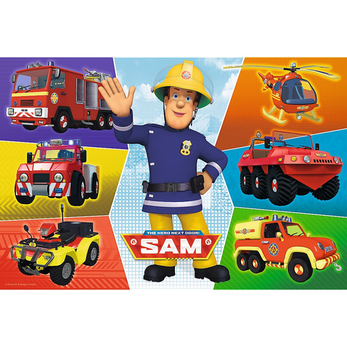 Trefl Children's Puzzle Fireman Sam's Vehicles 100pcs 5+