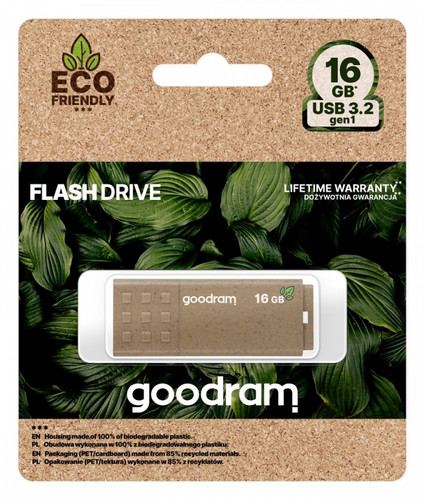 Goodram Pen Drive USB Flash Drive UME3 16GB USB 3.0 Eco Friendly