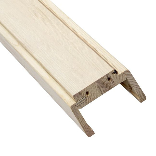 Adjustable Door Frame Header 80-100 mm 80, pine