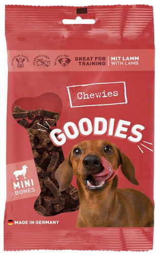 Chewies Dog Snack Lamb Bones 125g