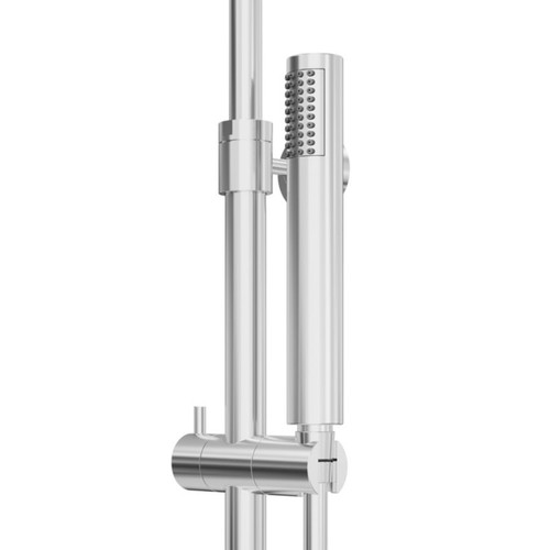 GoodHome Shower Set Owens, chrome