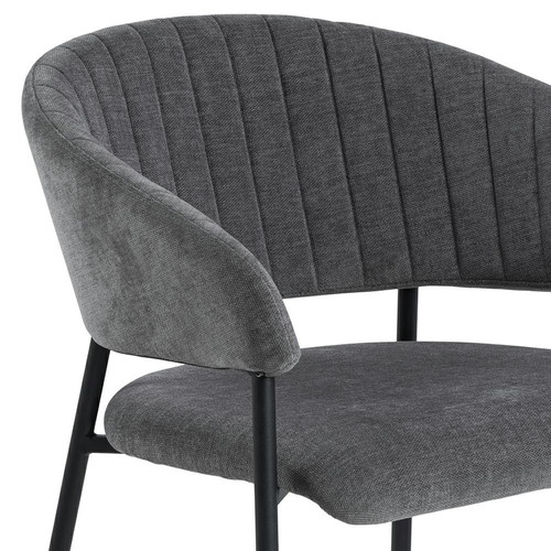 Chair Ann, grey/black