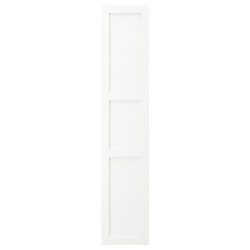 ENKÖPING Door, white wood effect, 40x200 cm