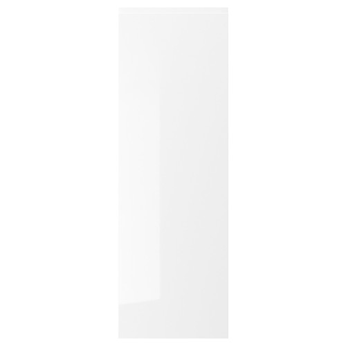 VOXTORP Door, high-gloss white, 40x120 cm