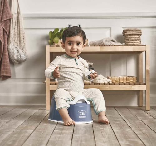 BABYBJÖRN - Smart Potty - Deep Blue/White