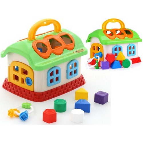 Educational House Fairy Tale Shape Sorter 12m+