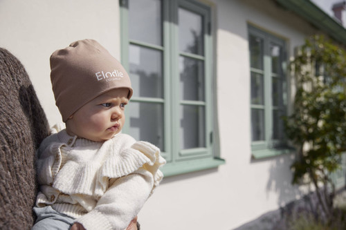 Elodie Details Logo Beanie - Soft Terracotta, 6-12 months