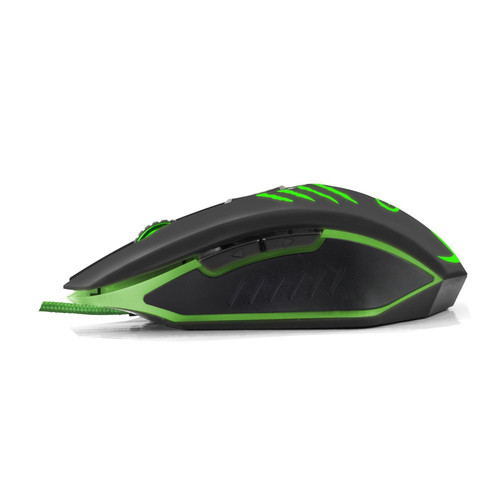 Esperanza CLAW GREEN Optical Wired Gaming Mouse 6D USB MX209