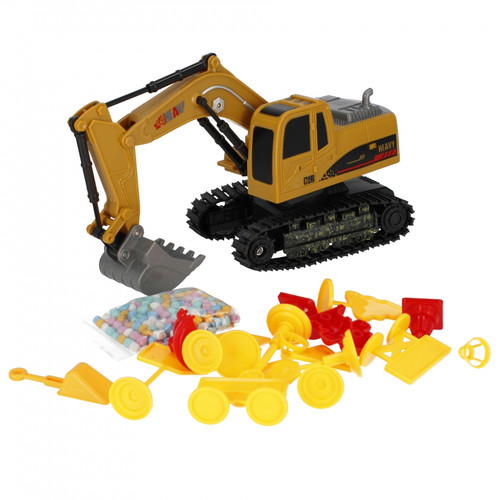 Construction Vehicles Set incl. RC Excavator 3+