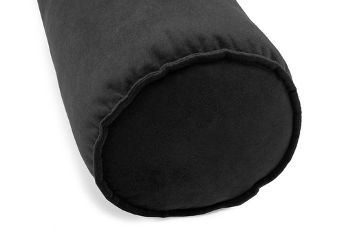 Decorative Velvet Cushion 50 cm, black