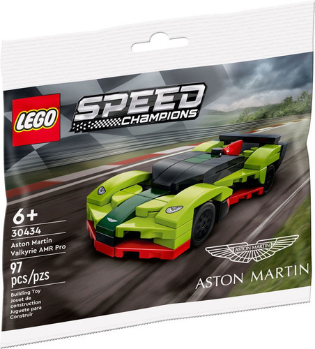 LEGO Speed Champions Aston Martin Valkyrie AMR Pro 6+